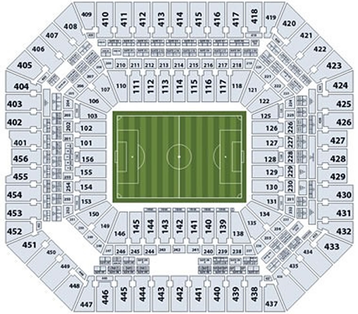 Hard Rock Stadium, Florida, Miami, United States / Hard Rock Stadium, Florida, Miami, United States Venue Seating Plan