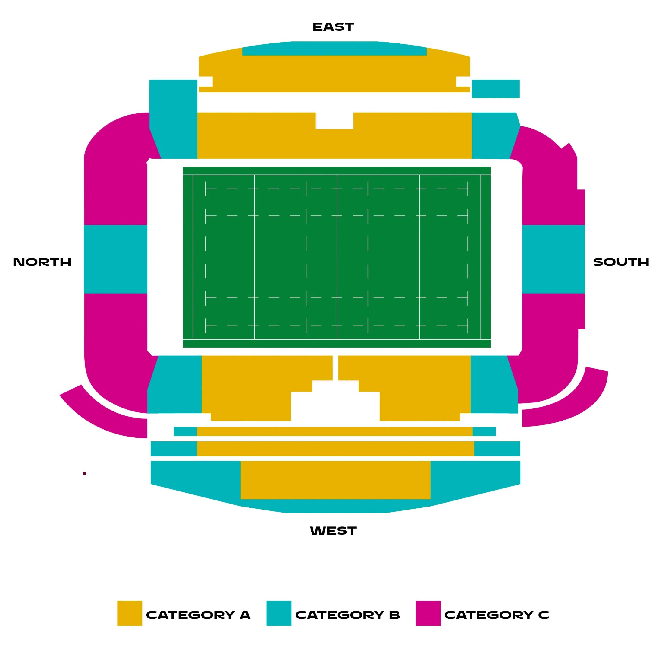 Brighton & Hove Albion Stadium, Brighton, United Kingdom / Brighton & Hove Albion Stadium, Brighton, United Kingdom Venue Seating Plan