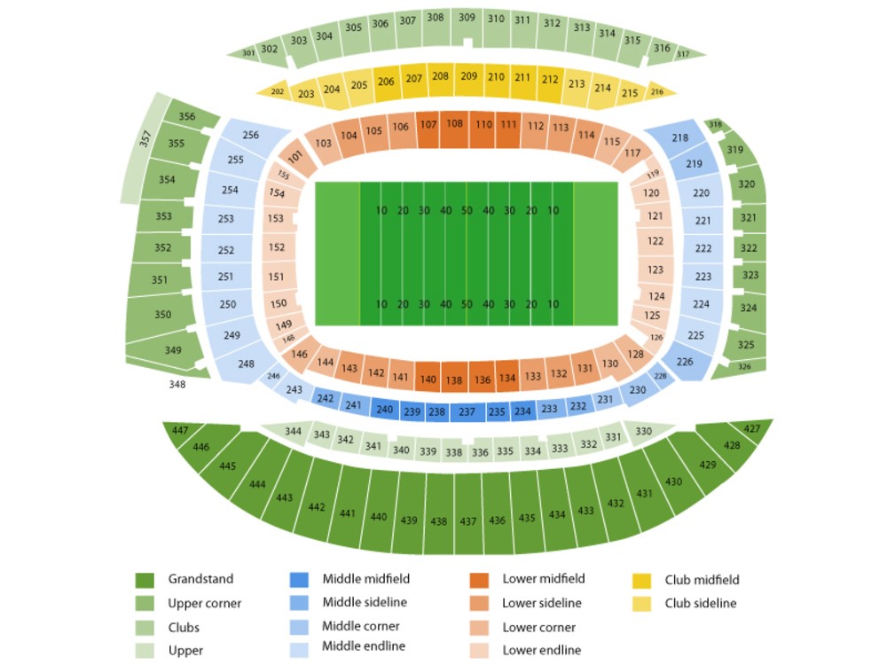 Soldier Field, Chicago, Illinois, United States / Soldier Field, Chicago, Illinois, United States Venue Seating Plan