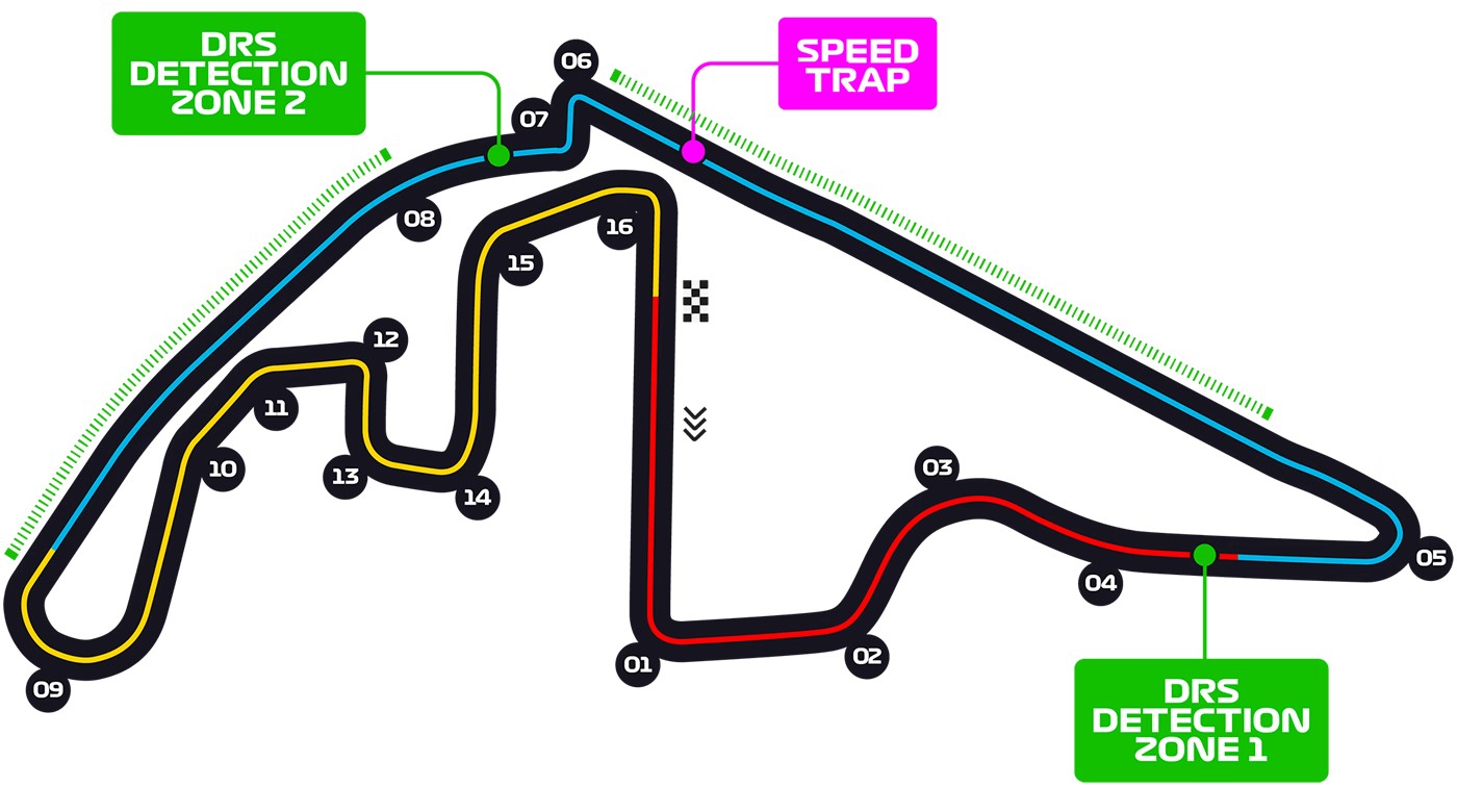 Yas Marina Circuit, Abu Dhabi, United Arab Emirates / Yas Marina Circuit, Abu Dhabi, United Arab Emirates Venue Seating Plan