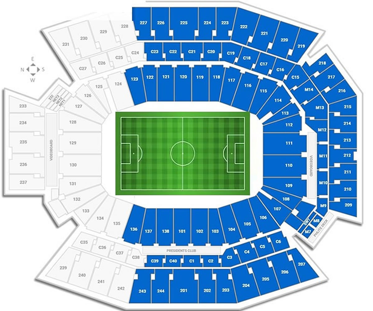 Lincoln Financial Field, Philadelphia, Pennsylvania, United States / Lincoln Financial Field, Philadelphia, Pennsylvania, United States Venue Seating Plan